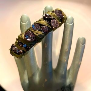 J Crew Ribbon Bangle Bracelet